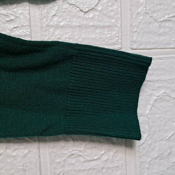 Style & Co Crew-Neck Sweater Green XS - Picture 7 of 10